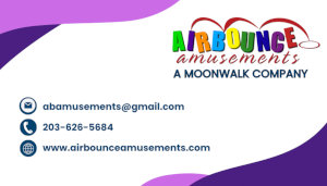 Airbounce Amusements Business Card