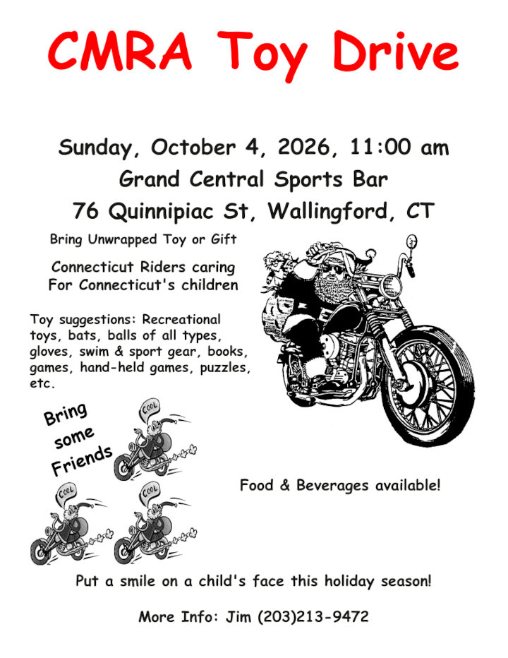 2026 CMRA Toy Drive
